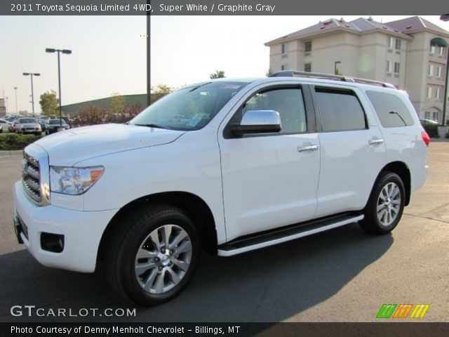2011 Toyota Sequoia Limited 4WD in Super White