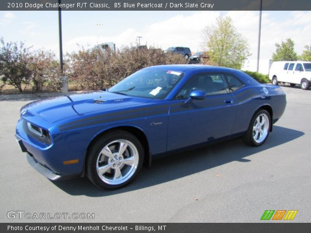 2010 Dodge Challenger R/T Classic in B5 Blue Pearlcoat