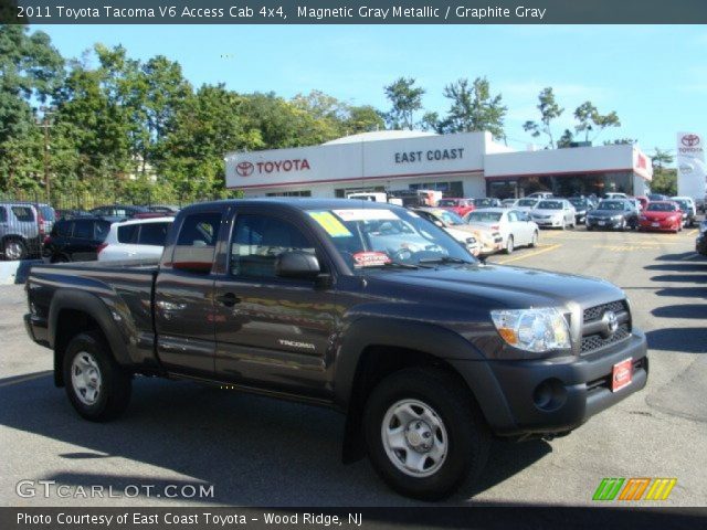 2011 Toyota Tacoma V6 Access Cab 4x4 in Magnetic Gray Metallic