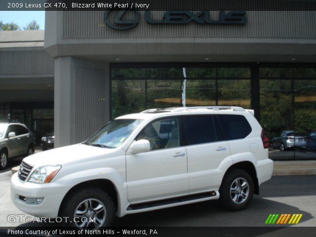 2009 Lexus GX 470 in Blizzard White Pearl