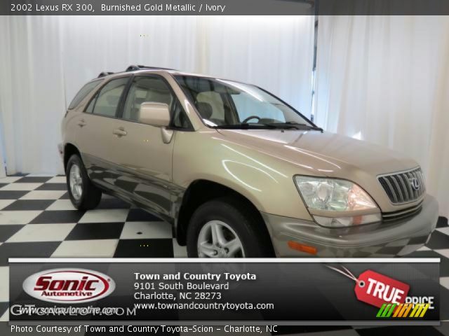 2002 Lexus RX 300 in Burnished Gold Metallic