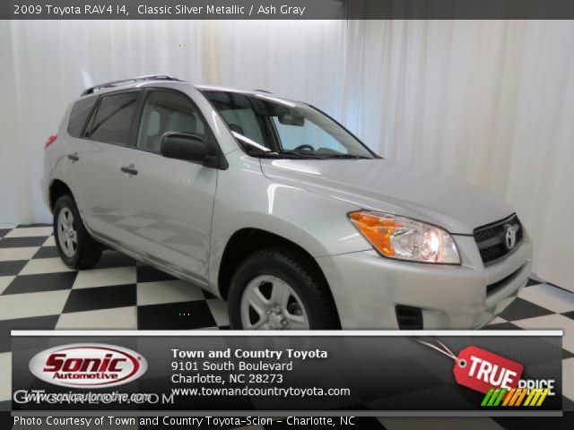 2009 Toyota RAV4 I4 in Classic Silver Metallic