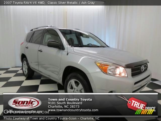 2007 Toyota RAV4 V6 4WD in Classic Silver Metallic