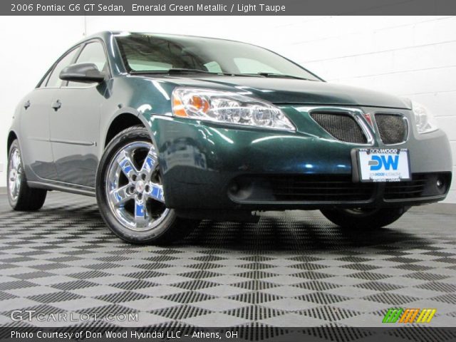 2006 Pontiac G6 GT Sedan in Emerald Green Metallic