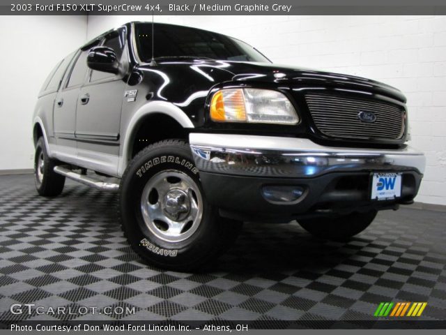 2003 Ford F150 XLT SuperCrew 4x4 in Black