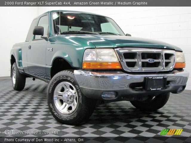 2000 Ford Ranger XLT SuperCab 4x4 in Amazon Green Metallic