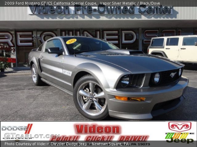 2009 Ford Mustang GT/CS California Special Coupe in Vapor Silver Metallic