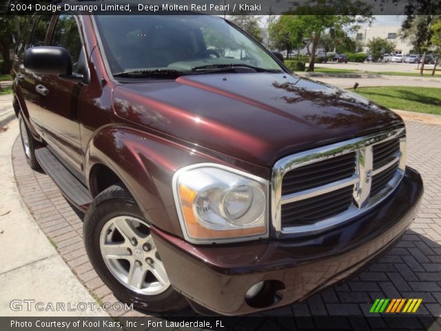 2004 Dodge Durango Limited in Deep Molten Red Pearl