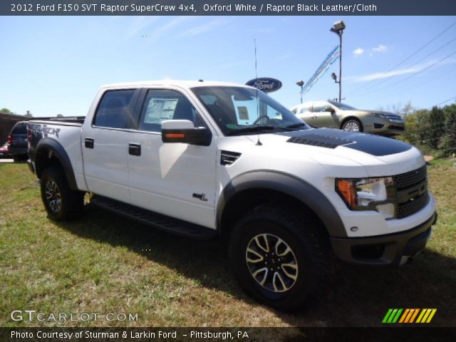 2012 Ford F150 SVT Raptor SuperCrew 4x4 in Oxford White