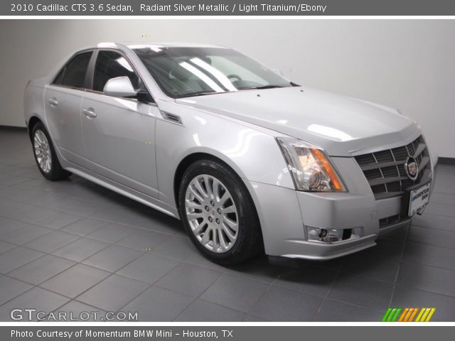 2010 Cadillac CTS 3.6 Sedan in Radiant Silver Metallic