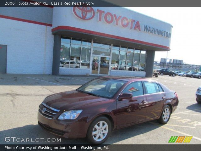 2006 Toyota Avalon XL in Cassis Red Pearl