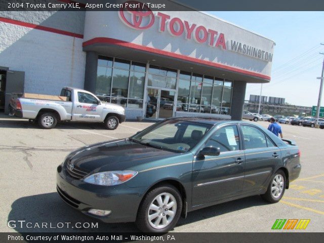 2004 Toyota Camry XLE in Aspen Green Pearl