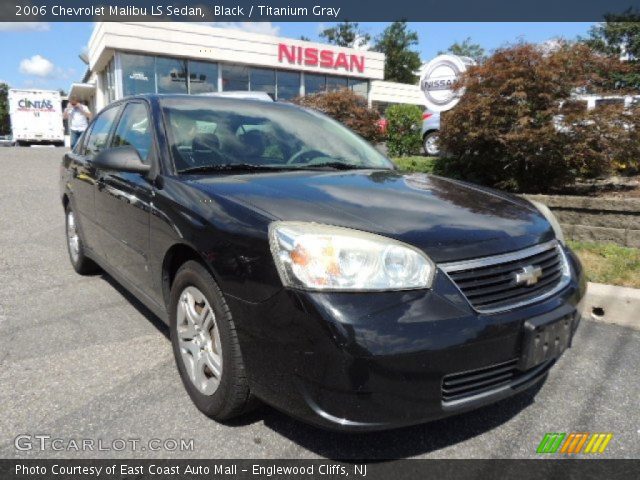 2006 Chevrolet Malibu LS Sedan in Black