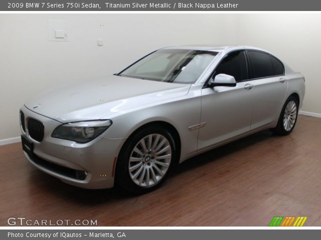 2009 BMW 7 Series 750i Sedan in Titanium Silver Metallic