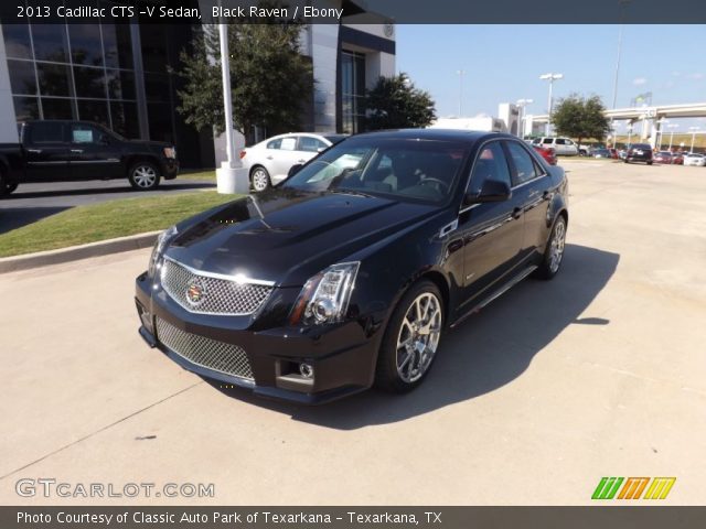2013 Cadillac CTS -V Sedan in Black Raven