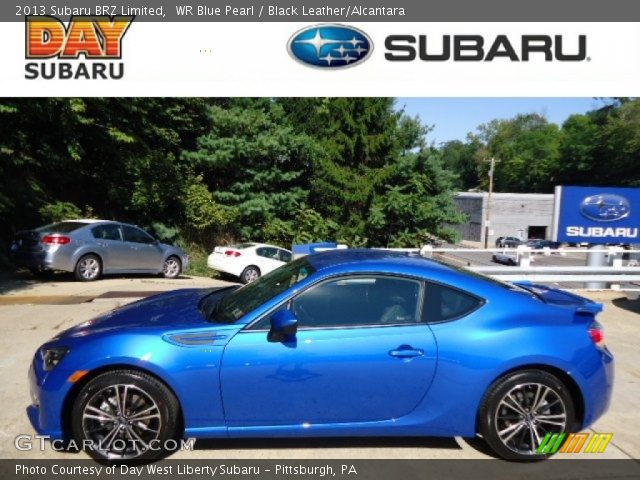 2013 Subaru BRZ Limited in WR Blue Pearl