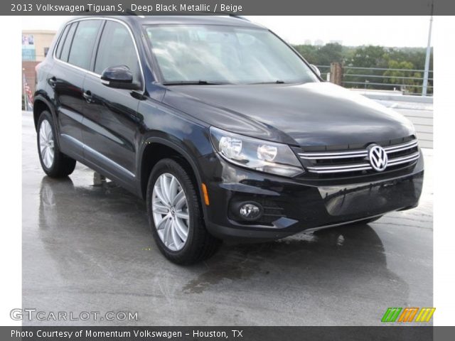 2013 Volkswagen Tiguan S in Deep Black Metallic