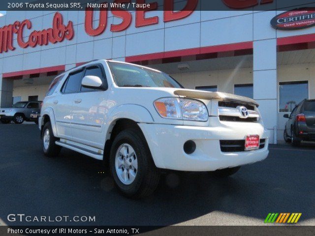 2006 Toyota Sequoia SR5 in Natural White
