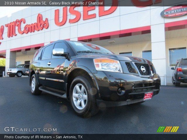 2010 Nissan Armada SE in Galaxy Black Metallic