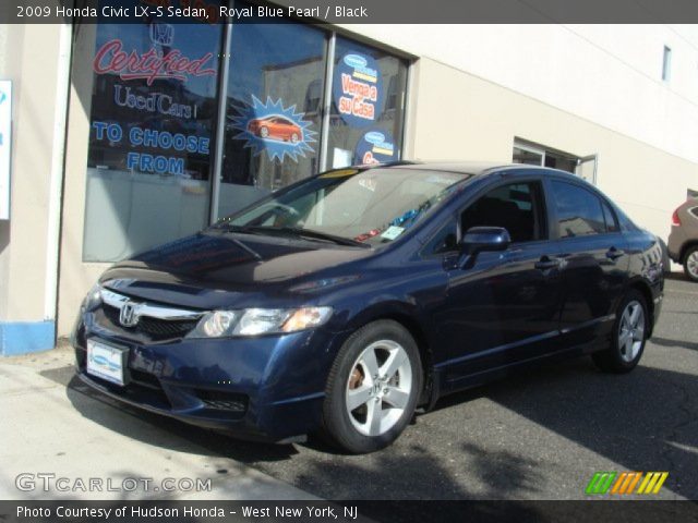 2009 Honda Civic LX-S Sedan in Royal Blue Pearl