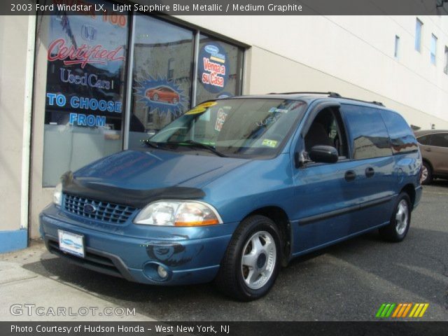 2003 Ford Windstar LX in Light Sapphire Blue Metallic