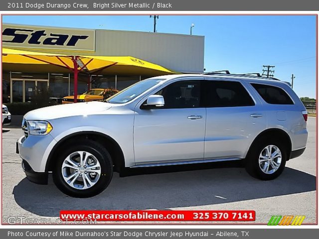 2011 Dodge Durango Crew in Bright Silver Metallic