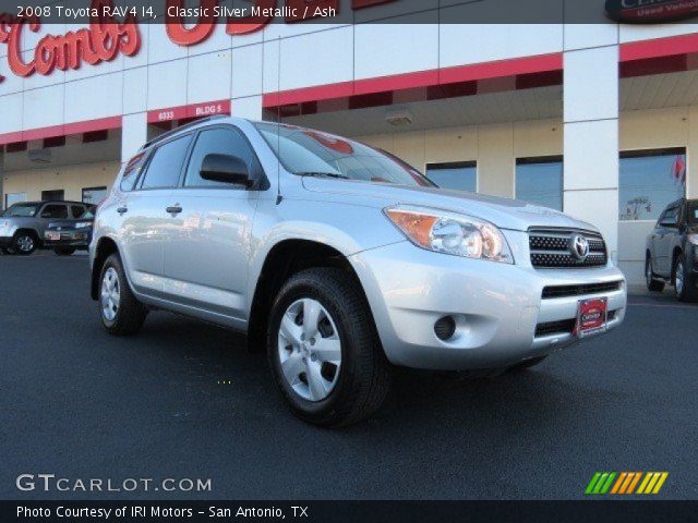 2008 Toyota RAV4 I4 in Classic Silver Metallic