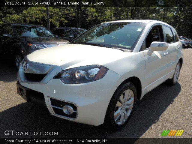 2011 Acura RDX SH-AWD in White Diamond Pearl