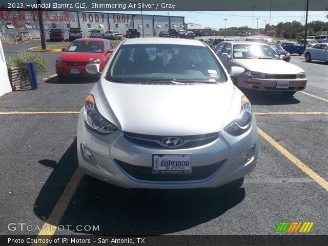 2013 Hyundai Elantra GLS in Shimmering Air Silver