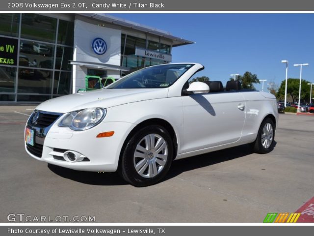 2008 Volkswagen Eos 2.0T in Candy White