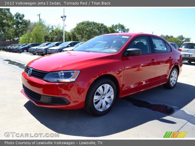 2013 Volkswagen Jetta S Sedan in Tornado Red