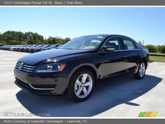 2013 Volkswagen Passat TDI SE in Black
