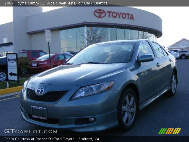 2007 Toyota Camry SE in Aloe Green Metallic