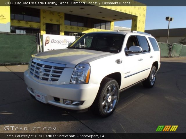 2013 Cadillac Escalade Luxury in White Diamond Tricoat
