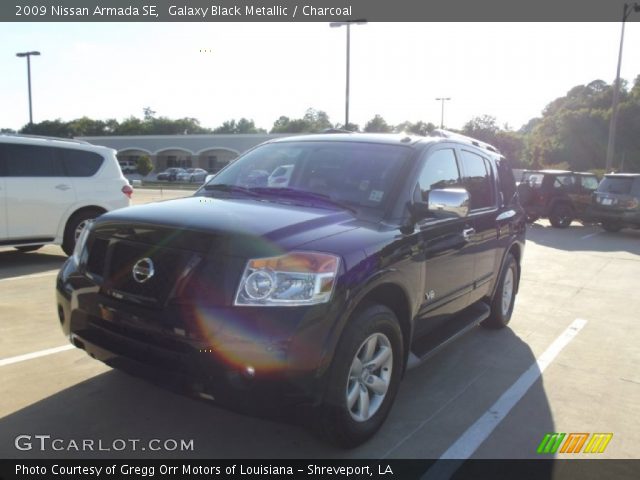 2009 Nissan Armada SE in Galaxy Black Metallic