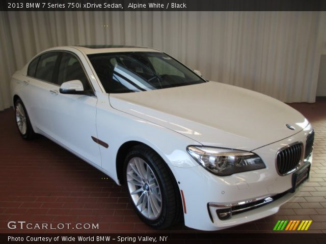 2013 BMW 7 Series 750i xDrive Sedan in Alpine White