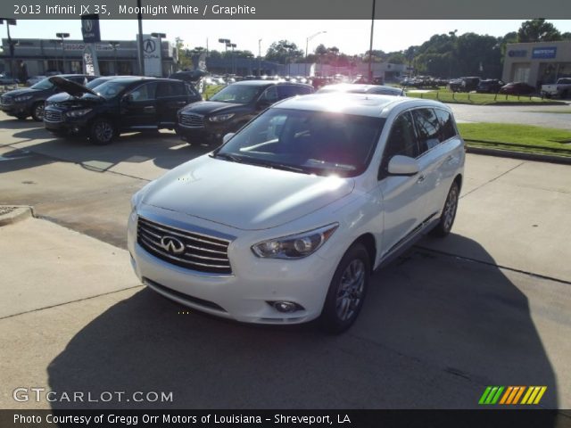 2013 Infiniti JX 35 in Moonlight White