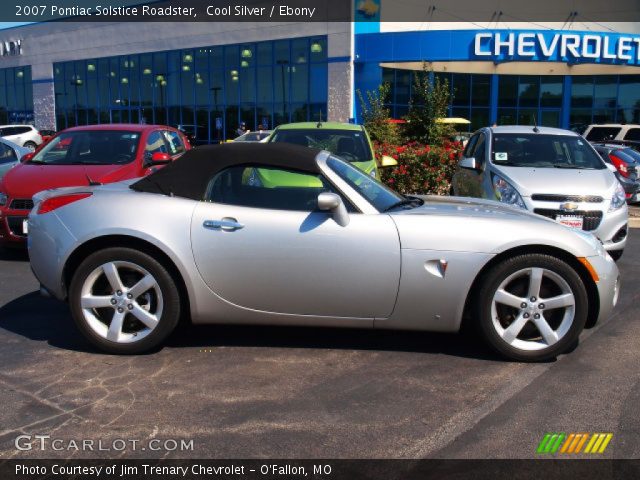 2007 Pontiac Solstice Roadster in Cool Silver