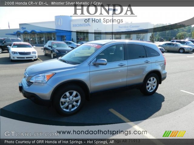 2008 Honda CR-V EX-L in Whistler Silver Metallic