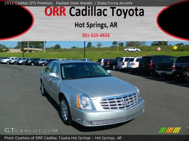 2011 Cadillac DTS Premium in Radiant Silver Metallic