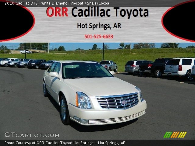 2010 Cadillac DTS  in White Diamond Tri-coat