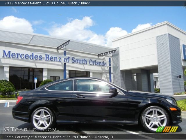 2013 Mercedes-Benz C 250 Coupe in Black