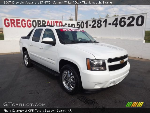 2007 Chevrolet Avalanche LT 4WD in Summit White