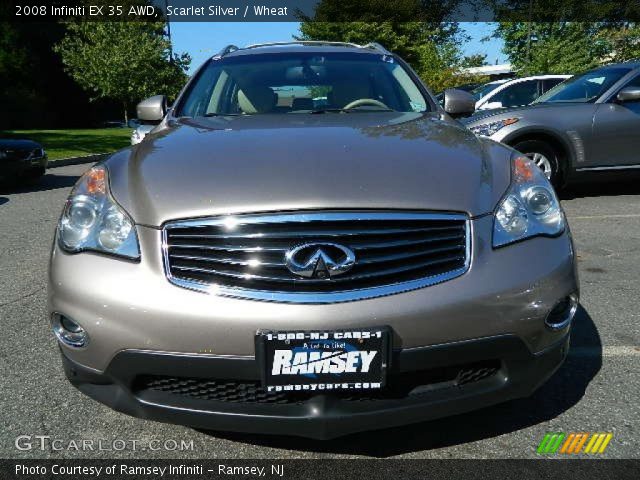 2008 Infiniti EX 35 AWD in Scarlet Silver