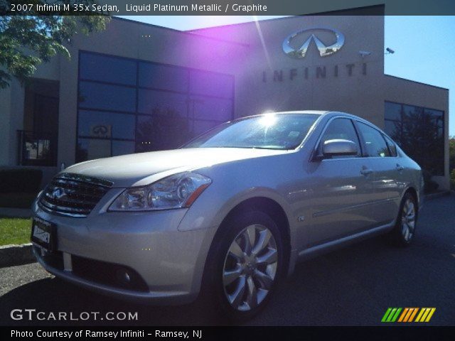 2007 Infiniti M 35x Sedan in Liquid Platinum Metallic