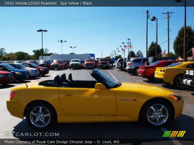 2002 Honda S2000 Roadster in Spa Yellow