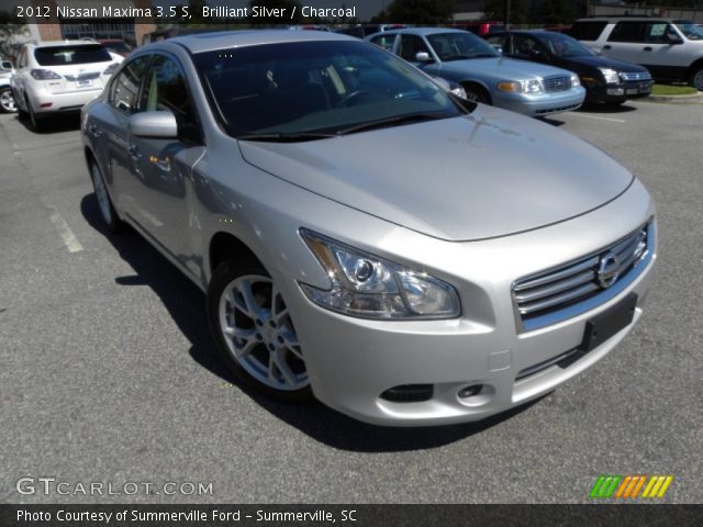 2012 Nissan Maxima 3.5 S in Brilliant Silver