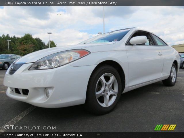 2004 Toyota Solara SE Coupe in Arctic Frost Pearl