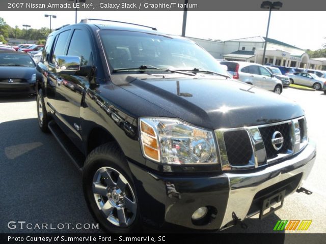 2007 Nissan Armada LE 4x4 in Galaxy Black