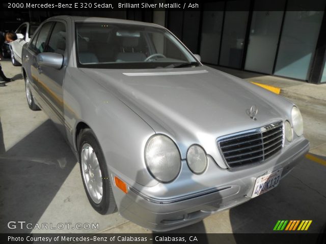 2000 Mercedes-Benz E 320 Sedan in Brilliant Silver Metallic
